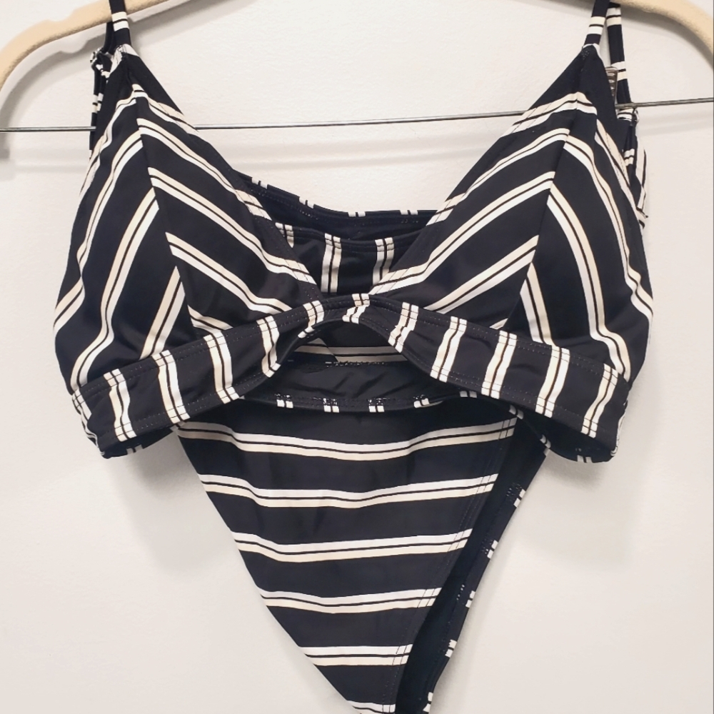 Sisstrevolution Striped Bikini